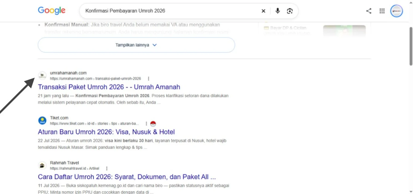 Bukti Halaman 1 Google 5