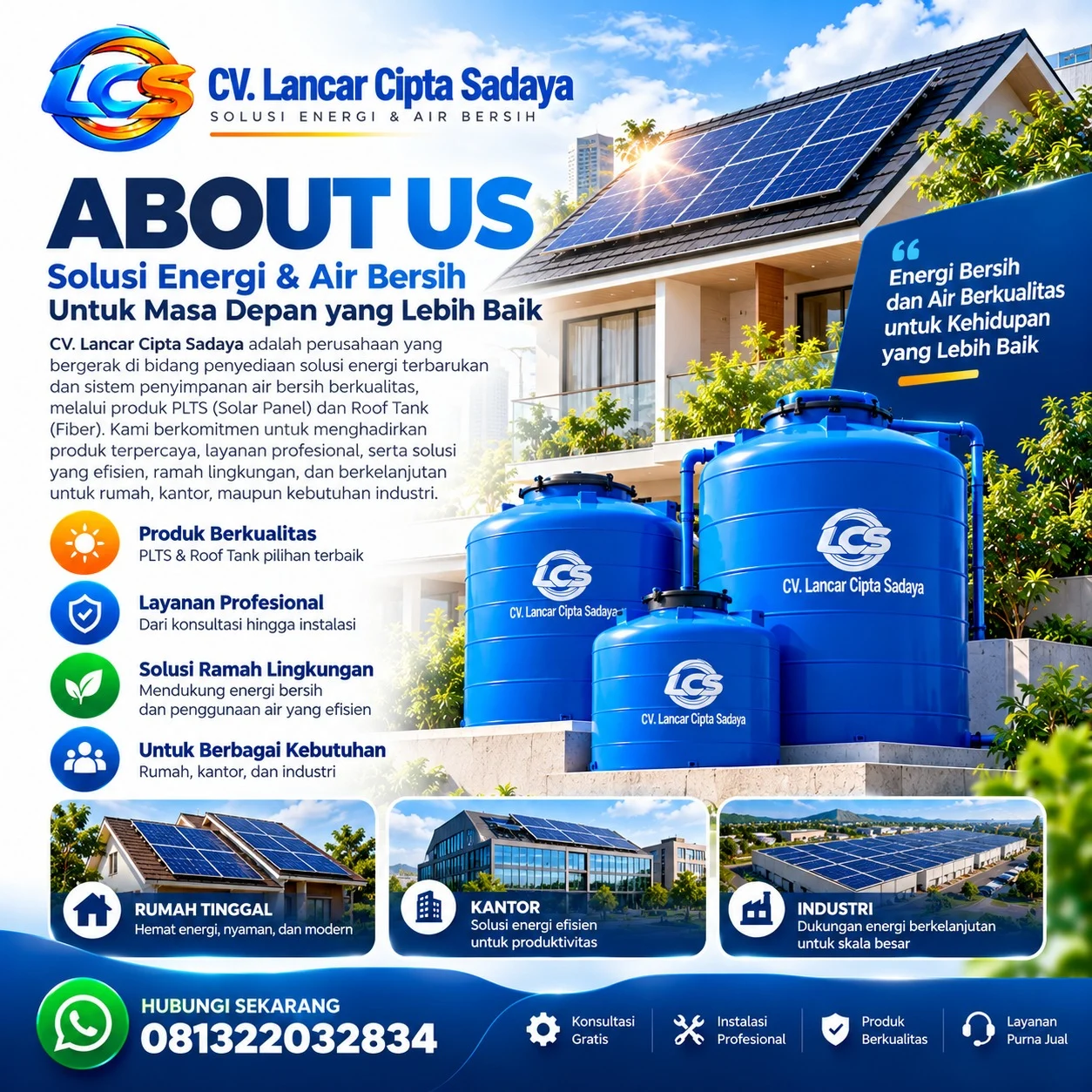 Instalasi Solar Panel